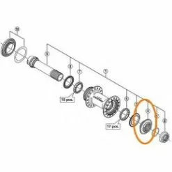 Shimano Cono Derecho HB-M618 -Bicicleta Ventas cono derecho hb m618 1