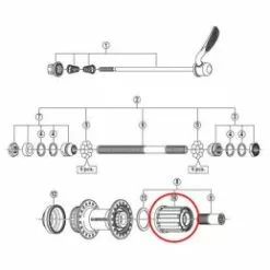 Shimano Núcleo RM66 -Bicicleta Ventas ncleo rm66 3